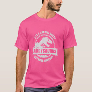 Camiseta Grandpasaurus Daddysaurus, Pai de presente