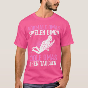 Camiseta Granéis normais tocam Bingo Legal Grannies mergulh