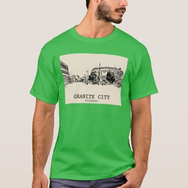 Camiseta Granite City Illinois (Frente)
