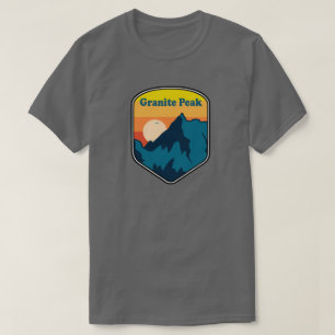 Camiseta Granite Peak Montana Sunrise
