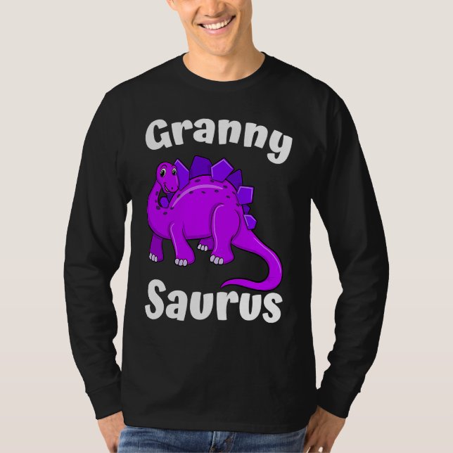 Camiseta Grannysaurus Granny Dinosaur  Dino Mother's Day (Frente)