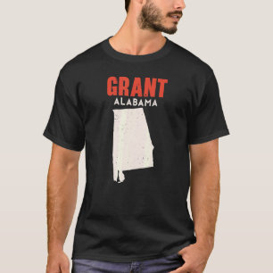 Camiseta Grant Alabama EUA State America Viagem