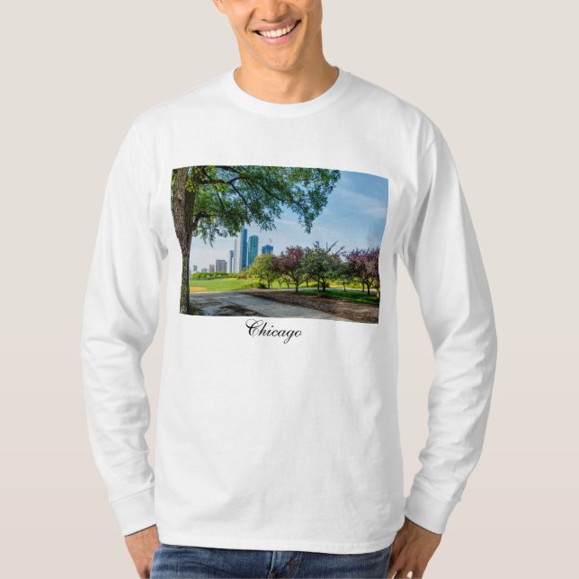 Camiseta Grant Park Morning Walk Long Sleeve Shirt (Frente)