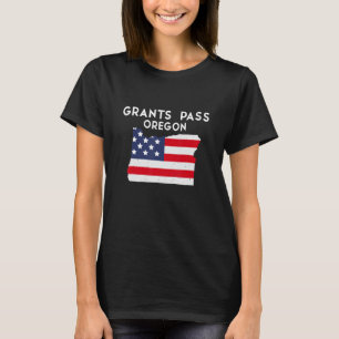 Camiseta Grant Pass Oregon EUA State America Viagem Oregon