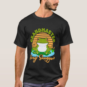 Camiseta Grão-Mestre Pegador de Rãs Pegador de Rãs