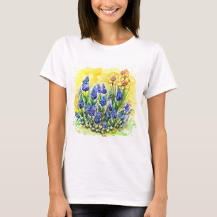 Camiseta Grape Hyacinth Garden