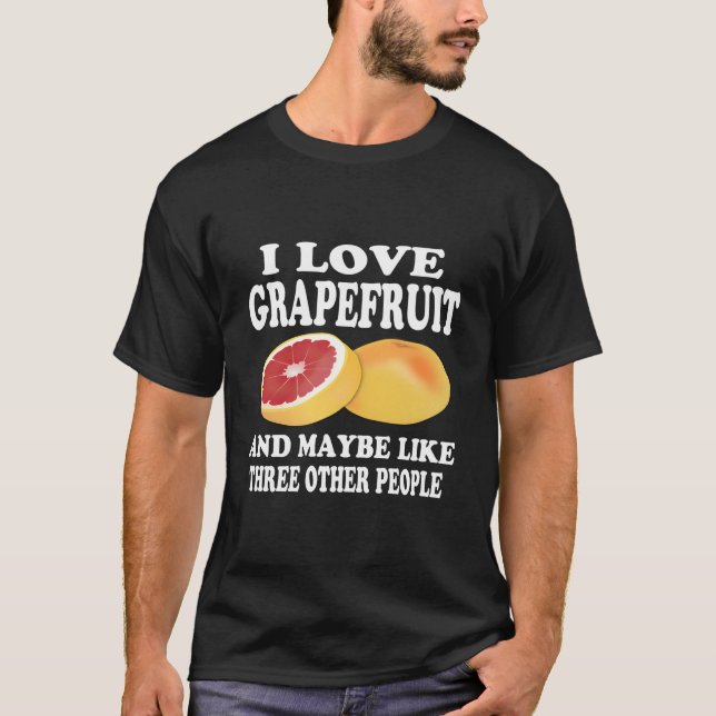 Camiseta Grapefruit Benefits Grapefruit Love (Frente)