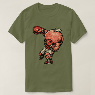 Camiseta Grapefruit Knockout Puncher — Boxeador Retro Vinta
