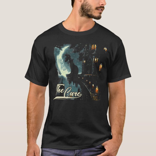 Camiseta Graphic Art Músico Engraçado Casamento de Gatos (Frente)