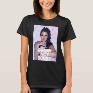 Camiseta Graphic Demi Love Music angustiou Art American Si