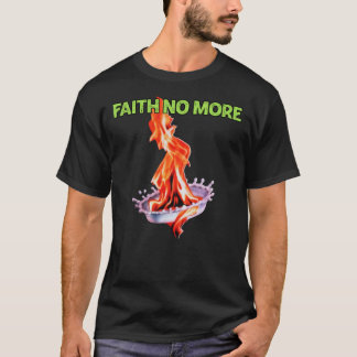 Camiseta Graphic Faith Arts No Love Rock Banda Classic