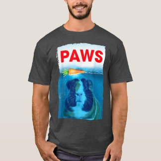 Camiseta Graphic Guinea Pig Design PAWS Vintage Carrots Art
