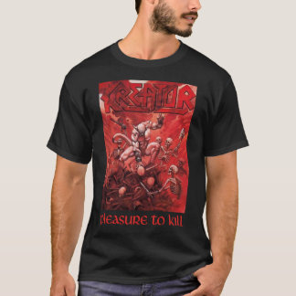 Camiseta Graphic Kreator Banda Music - Prazer em Matar Cla