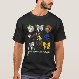Camiseta Graphic Tee Funny Vamos Bananas Tee Kids Men Wo