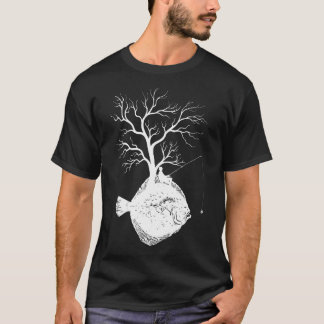 Camiseta Graphic Tree Fishing Rod Fish Flounder 1