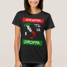 Grappa Til Ya Droppa Tricolore Itália Mapa de Sina