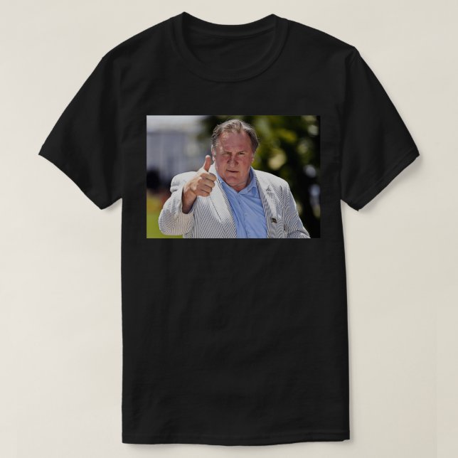 Camiseta Grard Depardieu (Frente do Design)
