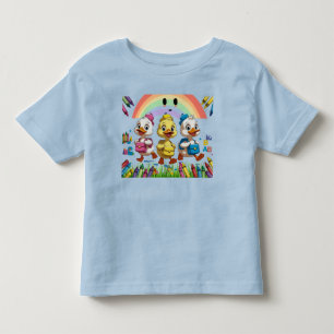 Camiseta "Grasnando no jardim de infância!" – Design de Pat