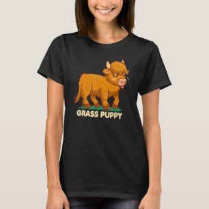 Camiseta Grass Puppy - Alternativo Animal Name Scottish Hig
