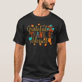 Camiseta Grata Agradeço À Família Pumpkin Turca A