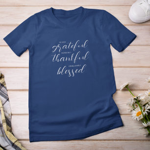 Camiseta Grata Graças Abençoado