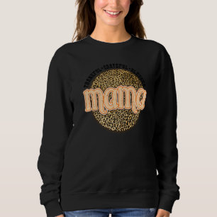 Camiseta Grata Graças Abençoado Obrigados de queda de Leopa