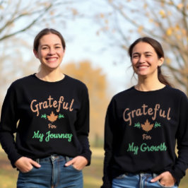 Camiseta Grata Pela Minha Viagem: Design De Queda Inspiraci