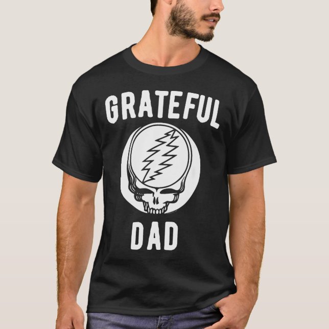 Camiseta Grateful Dead Grateful Dad Dia dos Pais (Frente)