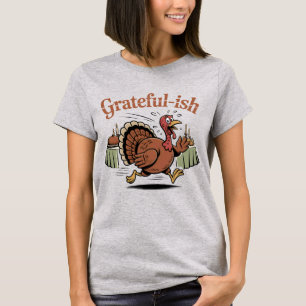 Camiseta Grateful-ish   Engraçado Escape de Peru de Ação de