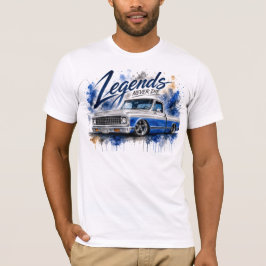 Camiseta Grático de Caminhão Personalizado em Aquarela Arte