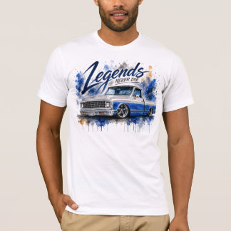 Camiseta Grático de Caminhão Personalizado em Aquarela Arte