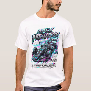 Camiseta Grático de Corrida Neon F1 Apex Predator