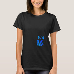 Camiseta Grático de Mãe Mulheres Correr Ciclismo Natação Tr