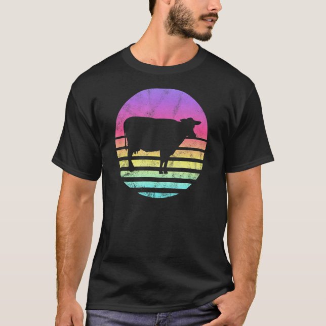 Camiseta Grático de Vaca Clássica (Frente)