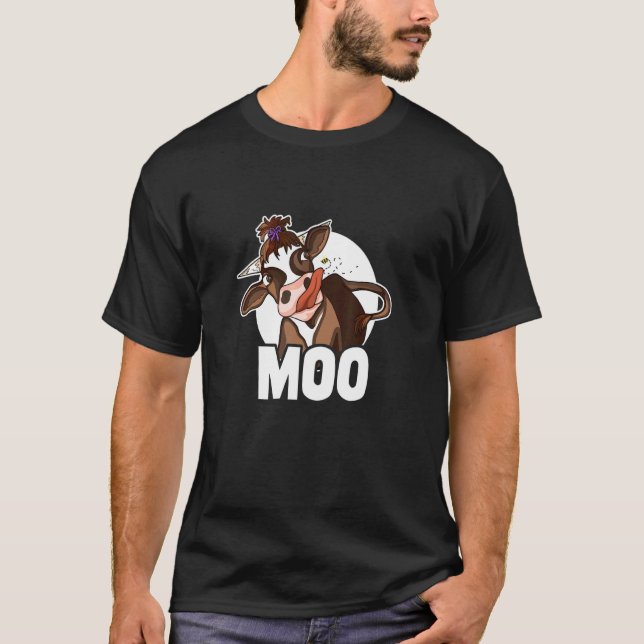 Camiseta Grático de Vaca Fofa Bezerra Vaca (Frente)