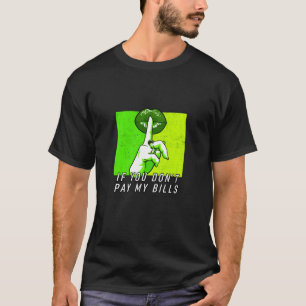 Camiseta Grático Verde Hush Now Verde Distressed