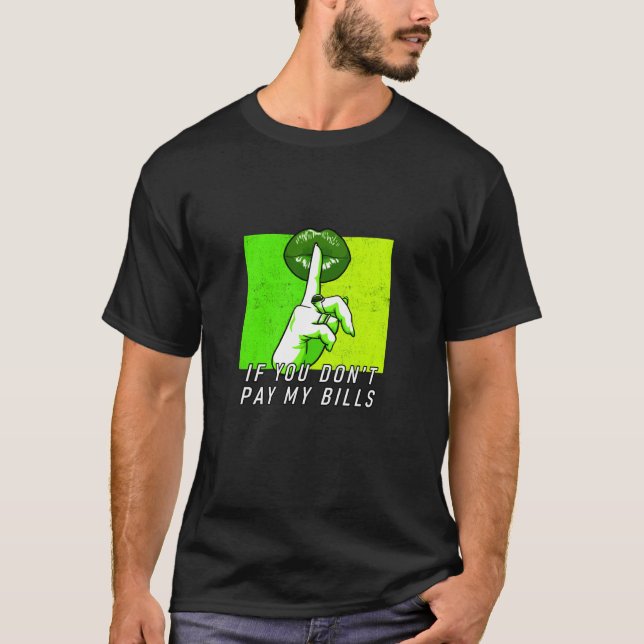 Camiseta Grático Verde Hush Now Verde Distressed (Frente)