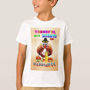 Camiseta Gratidão Com Calor E Felicidade