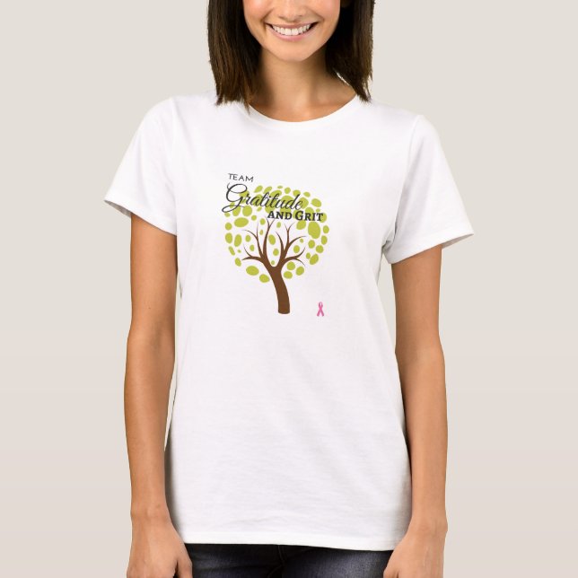 Camiseta Gratidão da Equipe e Tanktop de Grit Mulheres (Frente)