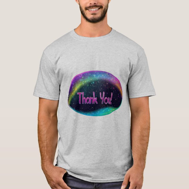 Camiseta Gratidão da Galáxia (Frente)