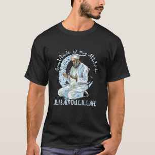 Camiseta Gratidão É Minha Atitude Alhamdulillah Mus Islâmic