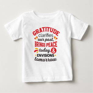 Camiseta Gratidão Esclarece Nosso Passado – Arte Inspirador