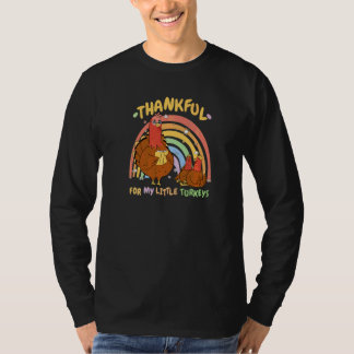 Camiseta Gratidão pelo meu pequeno professor de Ação de Gra