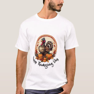 Camiseta Gratidão por Threads: Dia de Ação de Graças 2024 T