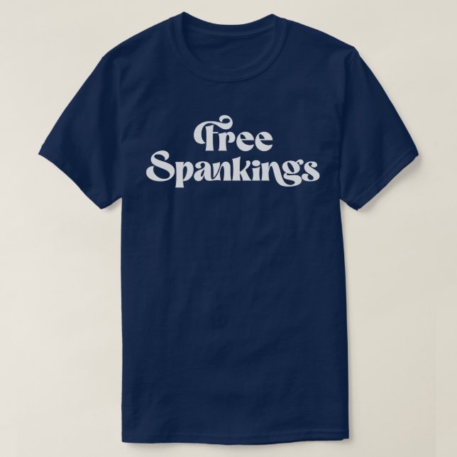 Camiseta Grátis Espancando Sujo Humor Dominante (Frente do Design)