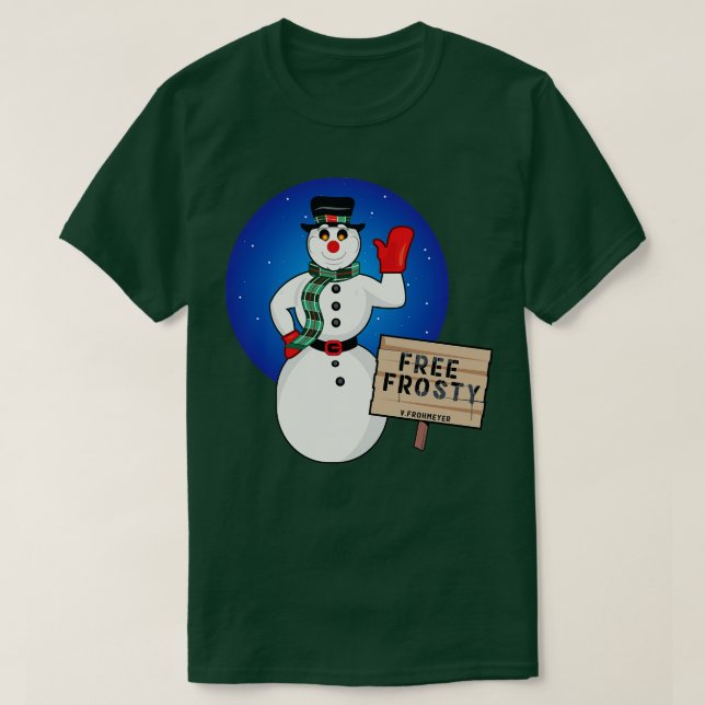 Camiseta Grátis Frosty Dos Kranks (Frente do Design)