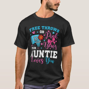 Camiseta Grátis ou Arcos Rosa A tia ama o gênero R