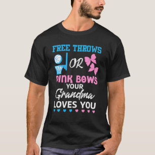 Camiseta Grátis Ou Arcos Rosa Que A Vovó Te Ama De Gêner