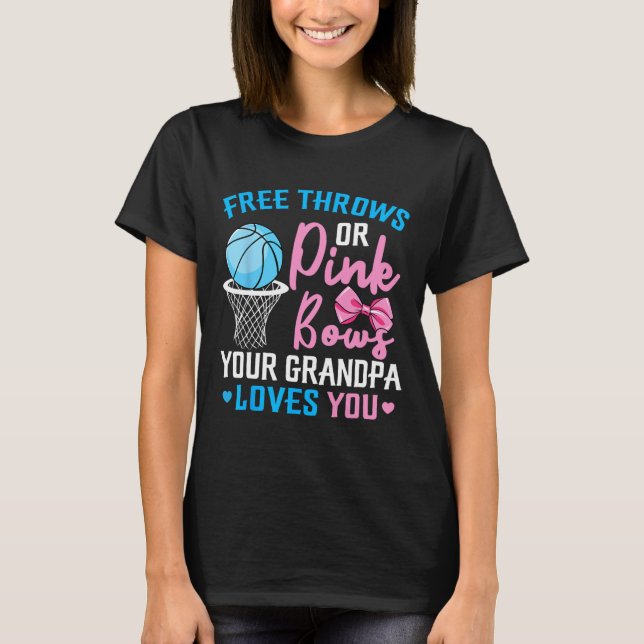 Camiseta Grátis ou Arcos Rosa Vovô te ama (Frente)