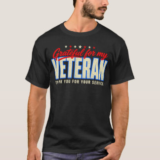 Camiseta Grato Pelo Meu Veterano